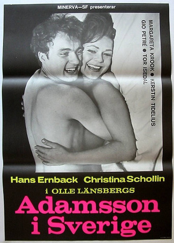 Póster de Adamsson i Sverige