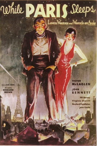 Póster de While Paris Sleeps