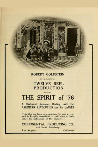 Póster de The Spirit of '76