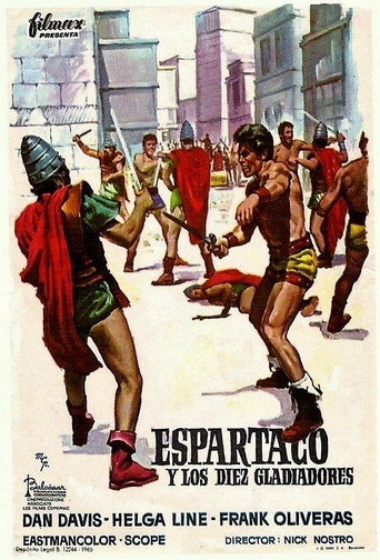 Póster de Gli invincibili dieci gladiatori