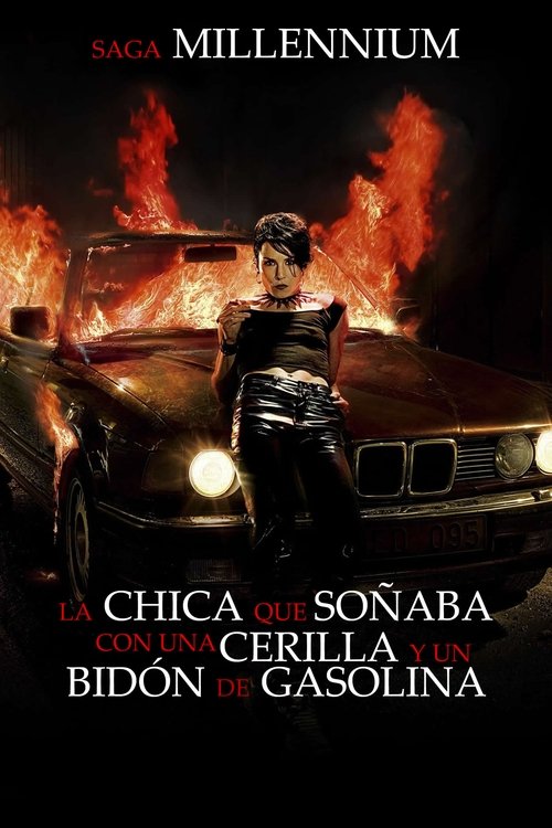 Póster de La chica que soñaba con una cerilla y un bidón de gasolina