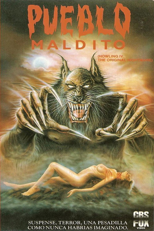 Póster de Aullido IV: La pesadilla original