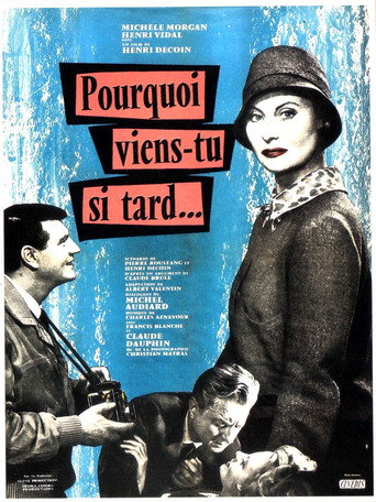 Póster de Pourquoi viens-tu si tard…