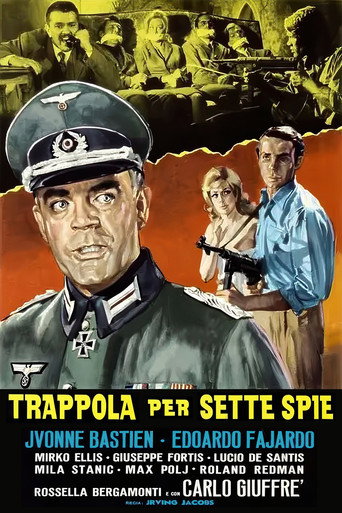 Póster de Trappola per sette spie
