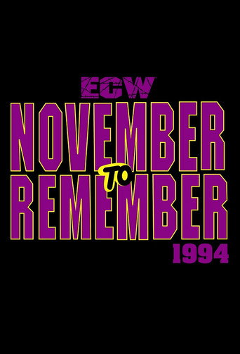 Póster de ECW November to Remember 1994