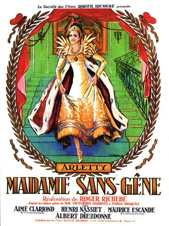 Póster de Madame Sans-Gêne