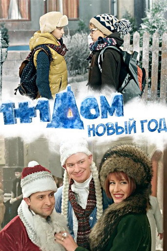 Póster de 1+1 дома. Новый год
