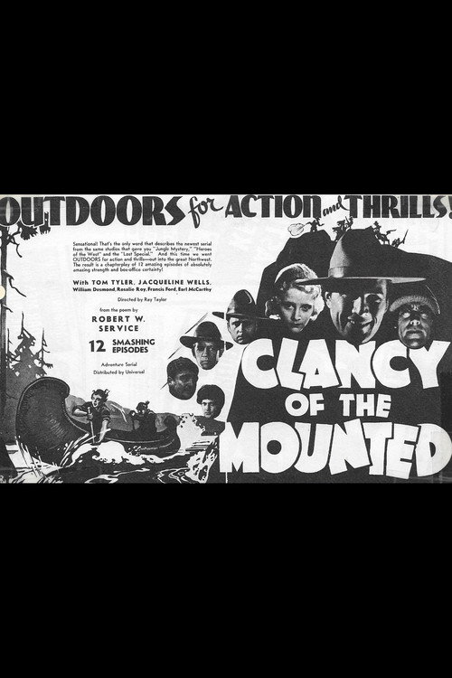 Póster de Clancy of the Mounted