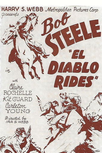Póster de El Diablo Rides