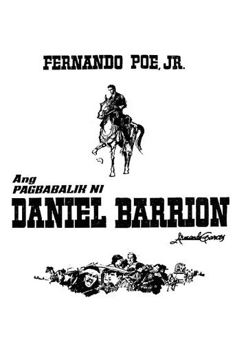 Póster de Ang Pagbabalik Ni Daniel Barrion