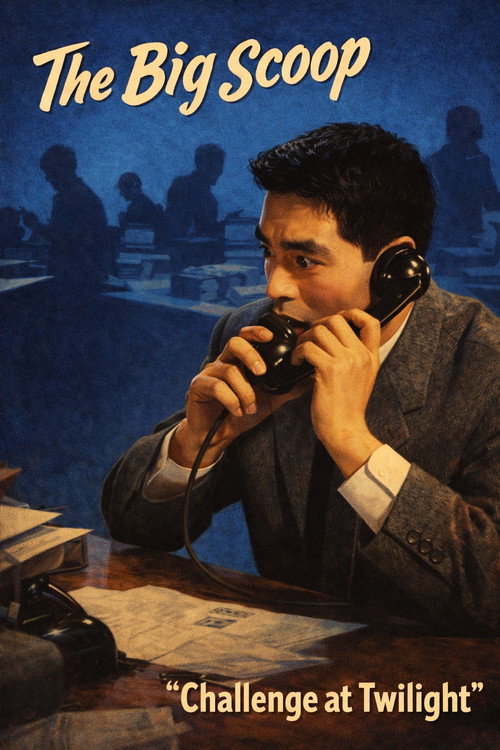 Póster de 特ダネ三十時間　深夜の挑戦