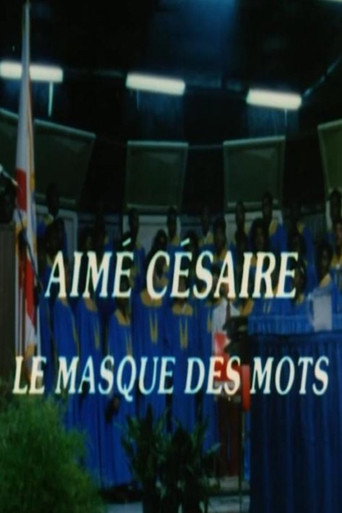 Póster de Aimé Césaire, le masque des mots