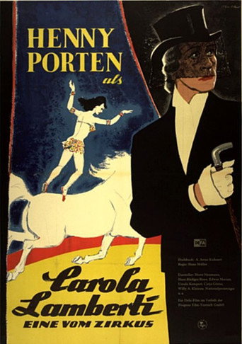 Póster de Carola Lamberti – Eine vom Zirkus