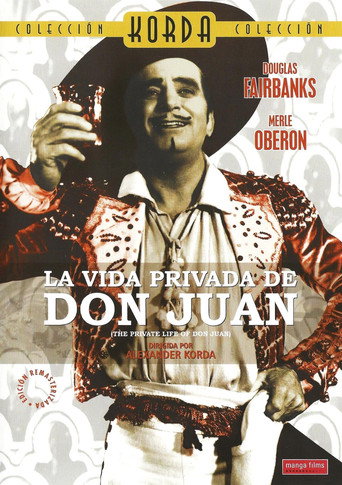 Póster de The Private Life of Don Juan