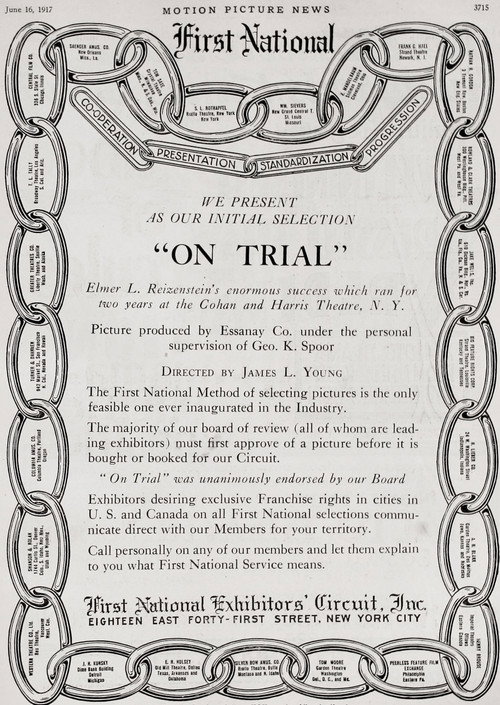 Póster de On Trial