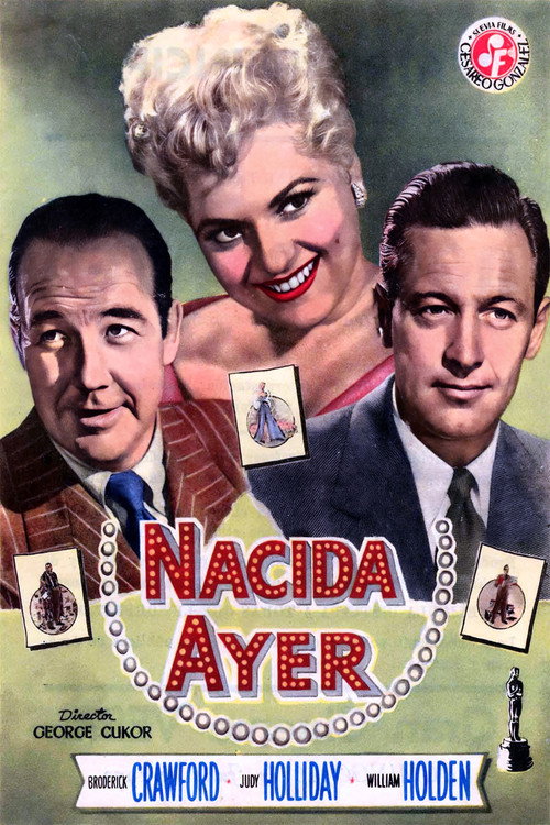 Póster de Nacida ayer