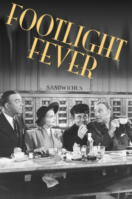 Póster de Footlight Fever