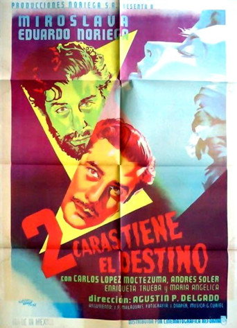 Póster de Dos caras tiene el destino