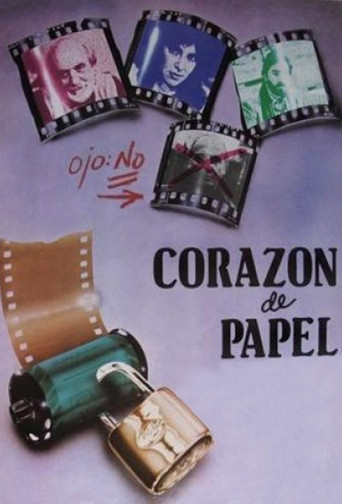 Póster de Corazón de papel