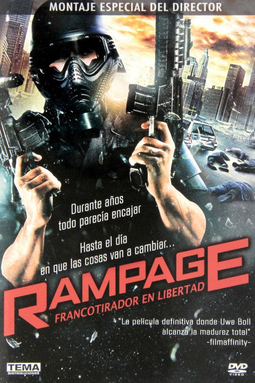 Póster de Rampage: Francotirador en libertad
