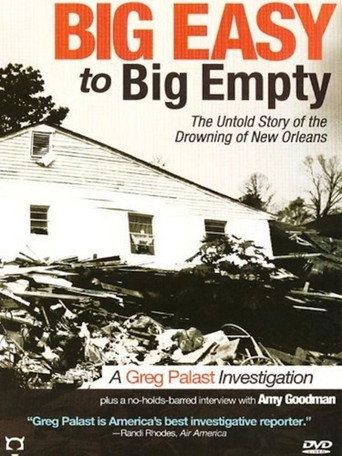 Póster de Big Easy to Big Empty: The Untold Story of the Drowning of New Orleans