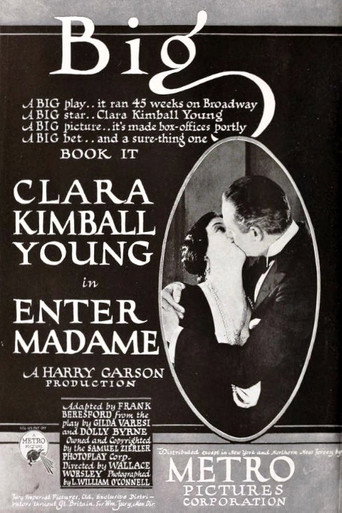 Póster de Enter Madame