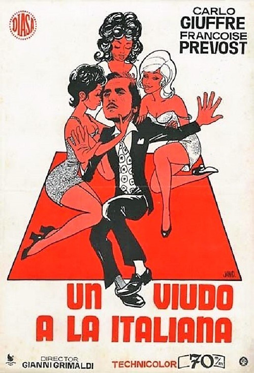 Póster de Le inibizioni del dottor Gaudenzi, vedovo col complesso della buonanima