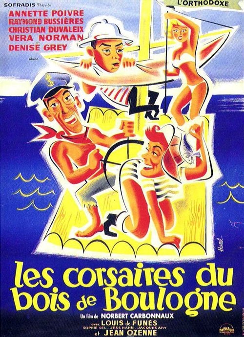 Póster de Les corsaires du Bois de Boulogne