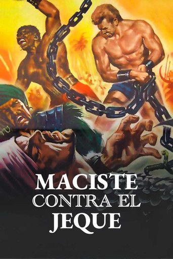 Póster de Maciste contro lo sceicco