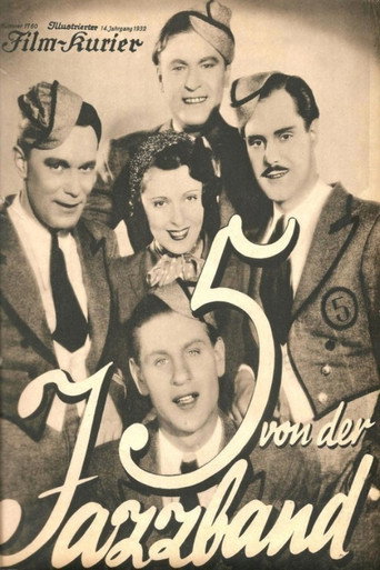 Póster de Fünf von der Jazzband