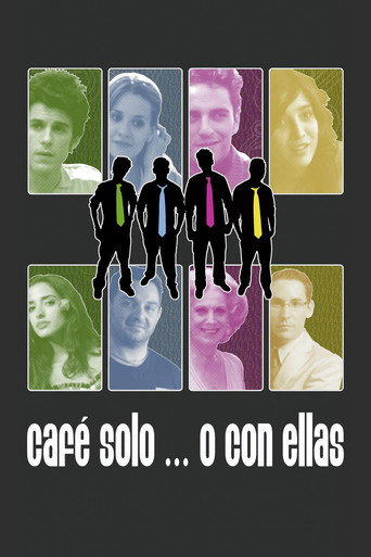 Póster de Café solo... o con ellas