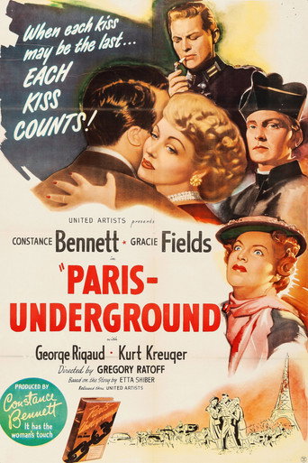 Póster de Paris Underground