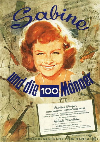 Póster de Sabine und die hundert Männer