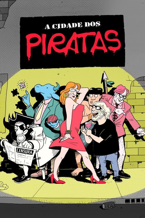 Póster de A Cidade dos Piratas