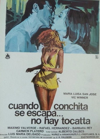 Póster de Cuando Conchita se escapa, no hay tocatta