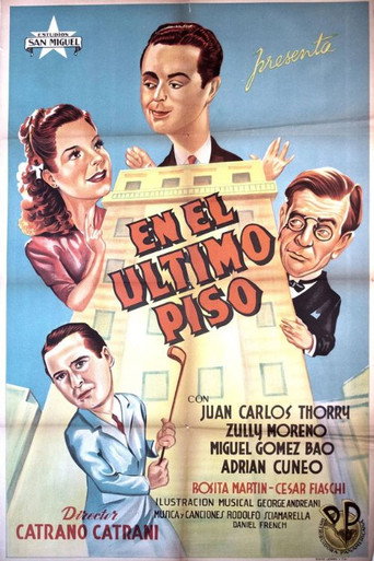 Póster de En el último piso