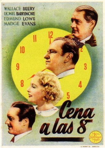 Póster de Dinner at Eight