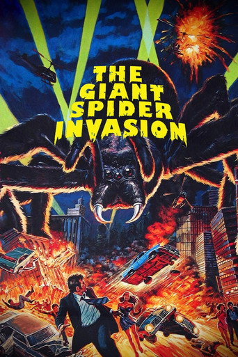 Póster de La invasión de las arañas gigantes