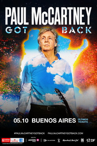 Póster de Paul McCartney: Got Back Argentina