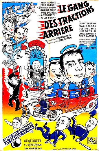 Póster de Le Gang des tractions-arrière