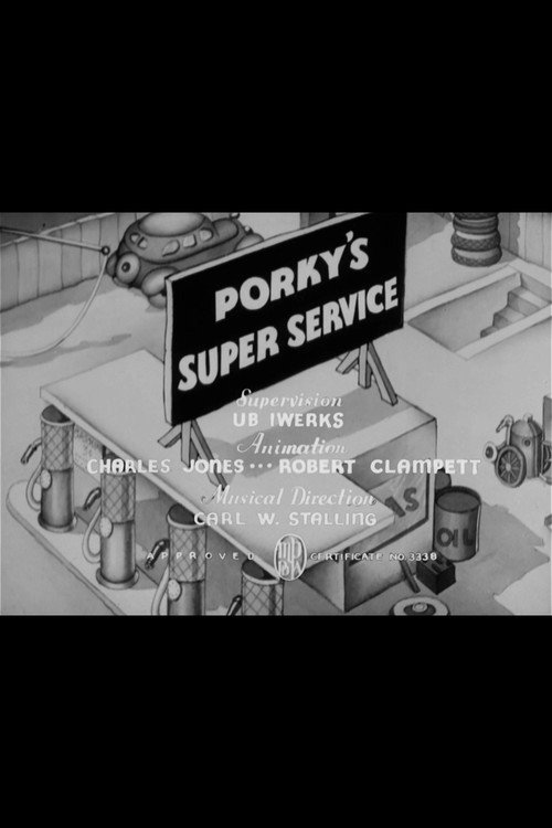 Póster de Porky's Super Service