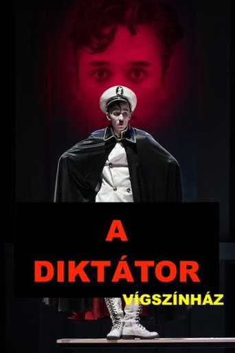 Póster de A diktátor (színházi felvétel)