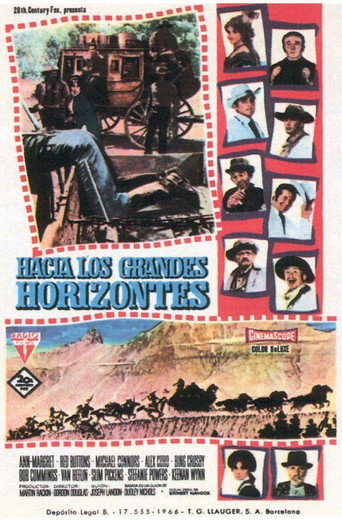 Póster de Diligencia al Oeste