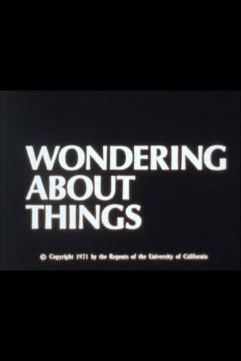 Póster de Wondering About Things