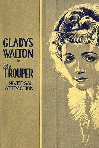 Póster de The Trouper