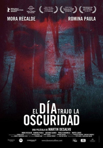 Póster de El día trajo la oscuridad
