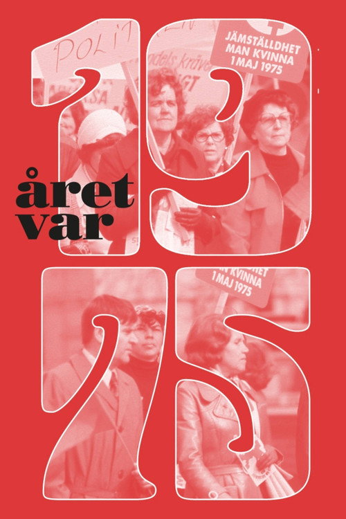 Póster de Året var 1975