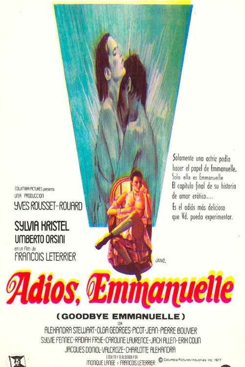 Póster de Adiós Emmanuelle