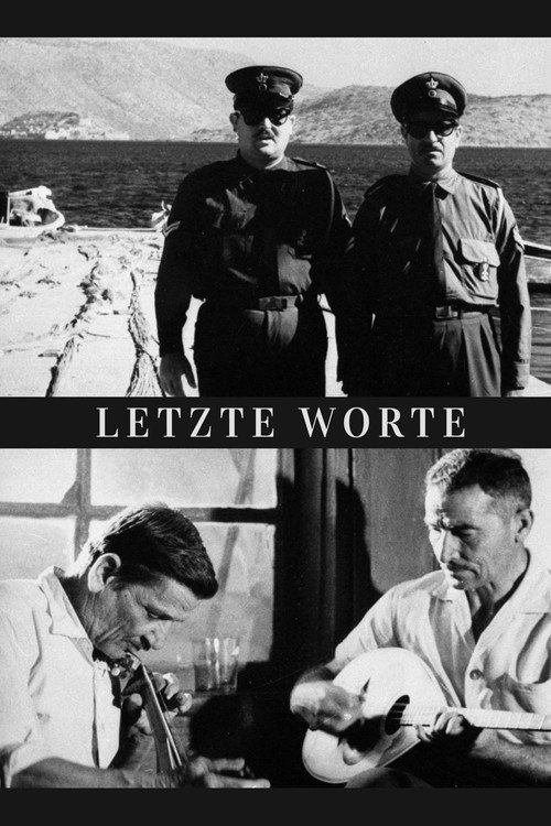 Póster de Letzte Worte
