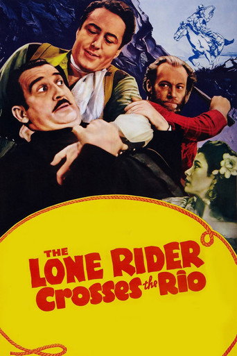 Póster de The Lone Rider Crosses the Rio
